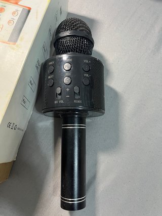 Micrófono Karaoke Negro