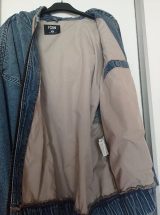 Cazadora vaquera oversize