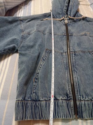 Cazadora vaquera oversize