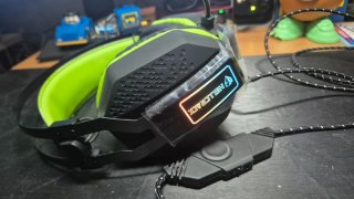 Cuffie Gaming Hellcrack Microfono Come Nuove