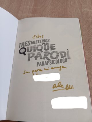 Tres misterios para Quique Parodi, parapsicólogo