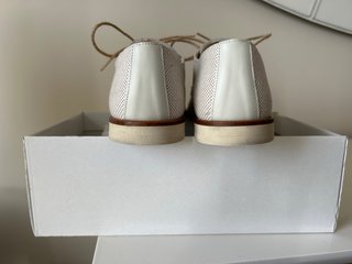 Zapatos comunión niño talla 41 beige/blanco