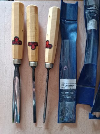 Set 3 Gubias Mifer Carpintería
