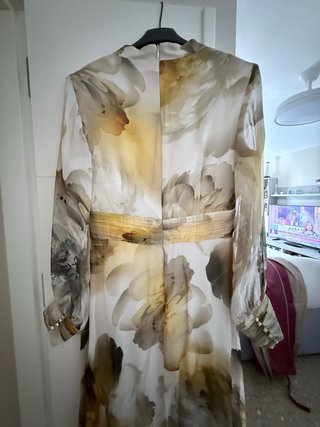 Vestido estampado floral talla única