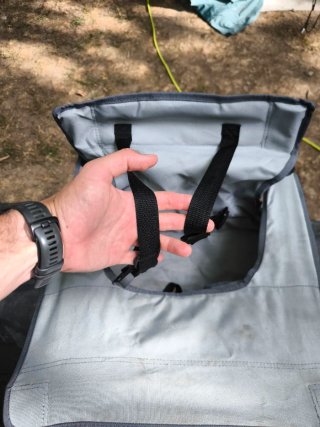 Trona de camping plegable Saro
