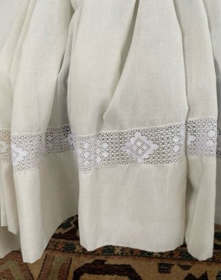 Cortinas Beige y Blancas