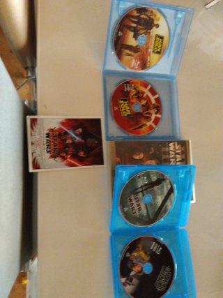 Pack Star Wars Blu-ray y DVD