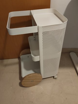 Carrito IKEA DAJLIEN blanco