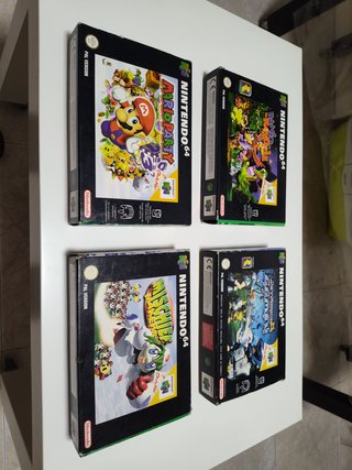 Nintendo 64 (con caja y contenido)