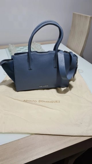 Bolso Adolfo Domínguez Azul