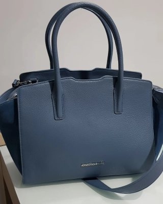Bolso Adolfo Domínguez Azul