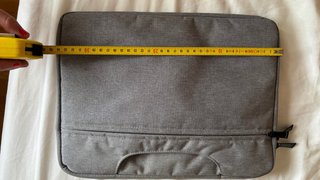 Funda para portátil gris