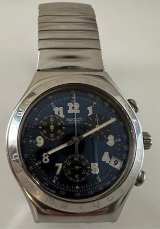 Orologio Swatch Irony 'Agente Secreto' Cronografo