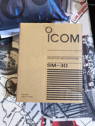Micrófono de escritorio Icom SM-30