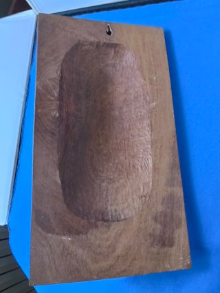 Volto Gesù Cristo in legno intagliato