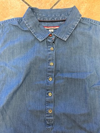 Camicia Tommy Hilfiger donna blu