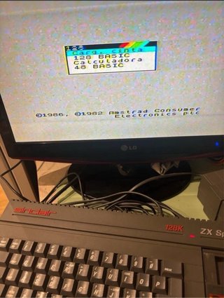 Sinclair ZX Spectrum +2 Gris