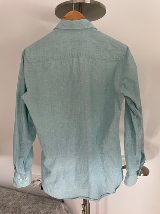 Camisa Verano Silbon Verde Azulado Talla XS