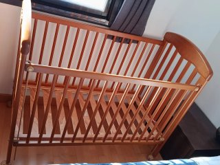 Cuna Colecho Madera