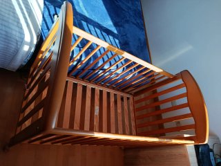 Cuna Colecho Madera