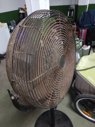 Ventilador de pie industrial