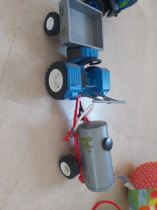 Lote Juguetes Coche y Tractor