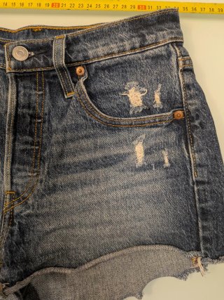 Shorts vaqueros Levi's 501