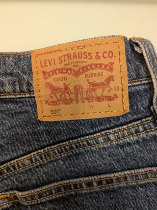 Shorts vaqueros Levi's 501
