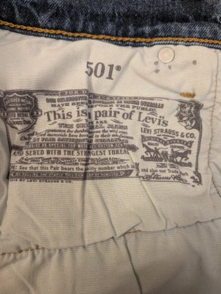 Shorts vaqueros Levi's 501
