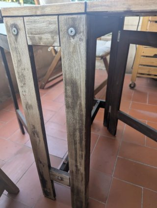 Mesa plegable madera Ikea Tärnö