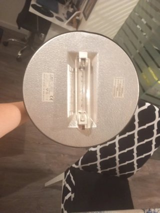 Lámpara de pie salón de metal