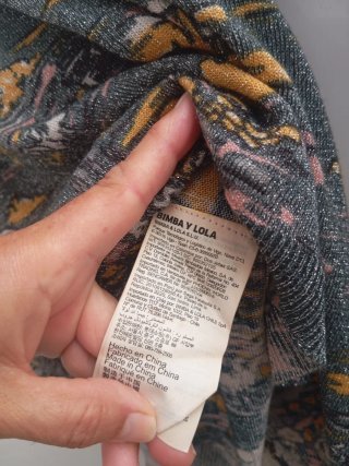 Jersey estampado vintage