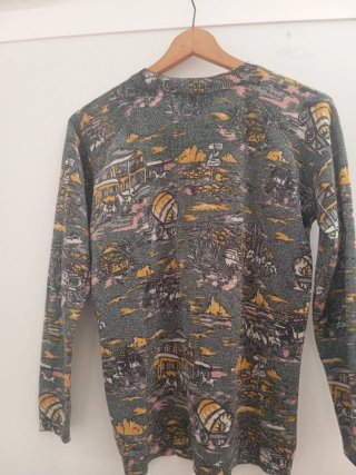 Jersey estampado vintage