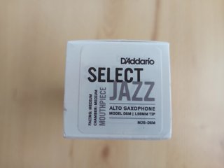 Boquilla D'Addario Select Jazz D6M para saxo alto