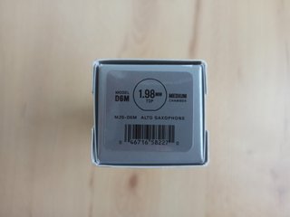Boquilla D'Addario Select Jazz D6M para saxo alto