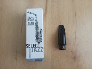 Boquilla D'Addario Select Jazz D6M para saxo alto