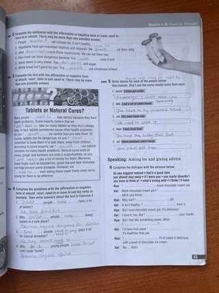Think Ahead Workbook 3