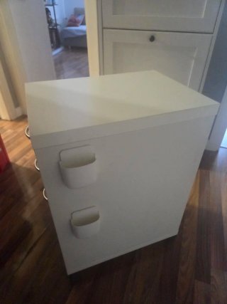 Cajonera con ruedas Ikea Mikael