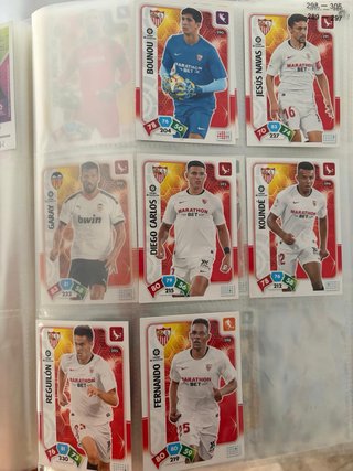 Colección cartas fútbol Adrenalyn LaLiga Santander