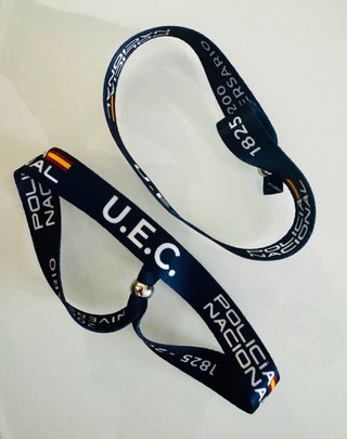 Pulseras Policía Nacional UEC