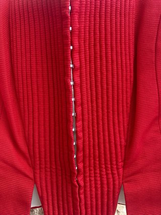 Corpiño Fallera Tradicional Rojo