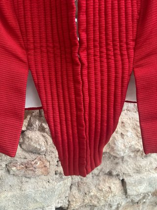 Corpiño Fallera Tradicional Rojo