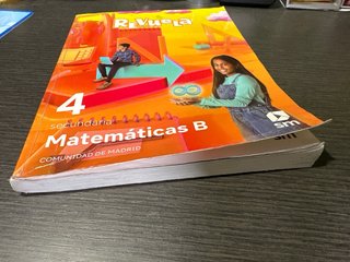 Matemáticas B, 4 Secundaria, Comunidad de Madri...