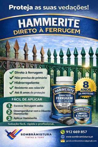 Hammerite Esmalte direto Metal