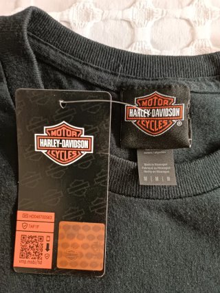 Camiseta Harley-Davidson Negra Talla M