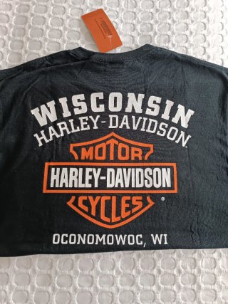 Camiseta Harley-Davidson Negra Talla M