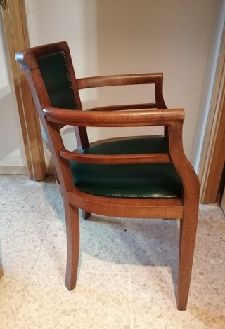 Sillón Caoba Años 40