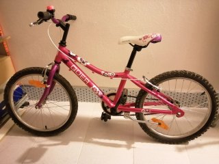 Bicicleta niña 20 Quer rosa