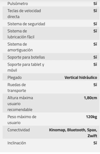 Cinta de Correr Plegable MC 500