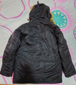 Chaqueta Alpha Industries Negra Talla XXL